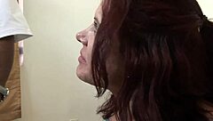 Wet pussy quickie with big black cock!