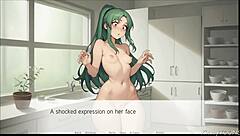 Fat Ass Babe Gets Thigh Job In Kitchen