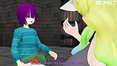 giantess maid casts a shrinking spell