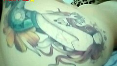 Bold Shaved Blonde Ass