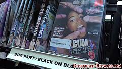 Does this teen crave riding that massive black cock through the gloryhole?