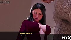 Hentai Anime: Groping Tits in 3D Cartoon Store Fashion Business Episode 1 Scene 79