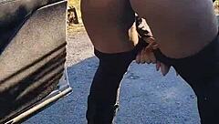 Gay Couple Inserts Tampon Then Gargles Pee