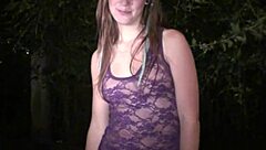 teen goes to public outdoor car gathering