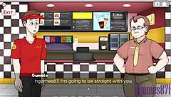 i love this hentai dating game in part nine.