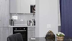 Milana Taylor offers her wet pussy instead of dinner in brunette promo