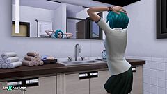 Yuki Behr Trains With Trans Hentai.