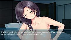 Oppaicafe: My stepmother, step-sister, and me take turns