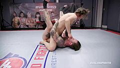 Cheyenne Jewel's steamy porn star wrestling and anal action