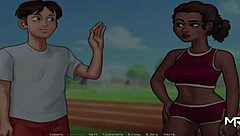 Get Your Stress Relief Handjob In Summertimesaga Episode 4 Scene 75!