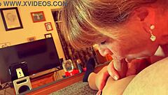 Granny velma dinkley gives closeup blowjob pov in cosplay