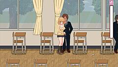 College Lady Engages In Erotic Sex With Men In New Hentai Game