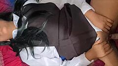 Horny Teacher Convinces Schoolgirl For Sex