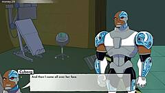 enjoying blackfire’s wild moves in 18titans part 21 hentai game