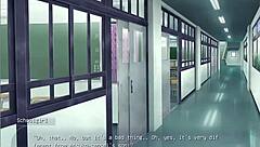 Busty mom cheats with friend's son in hentai anime