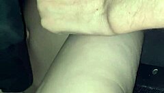 Beautiful woman gets a quick orgasm in this homemade video