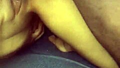 Amateur couple enjoys wild sex with toys and fingering for intense climax.