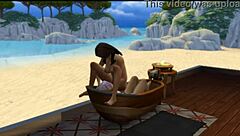 Seraphina Seduced By Neighbor In Sims 4 Bathroom