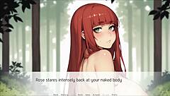 Big tits bouncing in 3D hentai game Spirit Harem
