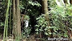 Two Horny TWINKS ENJOY HARDCORE ANAL FUCKING OUTDOORS