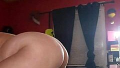 Wife masturbates then gets assfucked and filled by old amateur