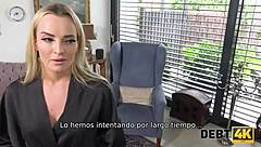 Victoria Pays Debts With Hard Fucking And Blowjob