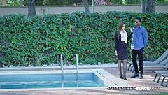 Private Black - Hot Blogger Clea Gaultier Gets Anal Fucked By Bbc