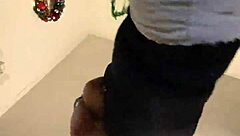 Anna Maria, a hot milf from the Dominican Republic in hot shorts