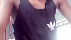 i exchanged looks with a guy at the gym, then he fucked me cumming inside