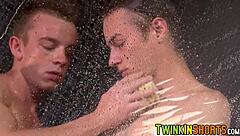 Gordon showers with Jay. Hot?