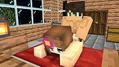 my crush invited me for after-school minecraft fun