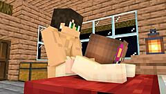 my crush invited me for after-school minecraft fun