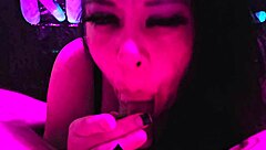 deepthroat blowjob with mature bbw brunette