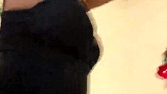 Anna Maria, mature Latina dominican milf in booty shorts.