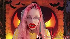 Femdom POV gelding penectomy fantasy with glasses fetish