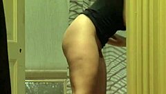 real interracial couple filmed before and during sex