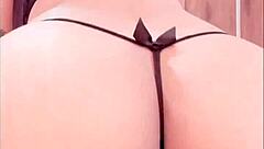 WATCH THIS PETITE GIRL LICK AND SUCK FOR MONEY!!