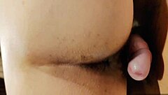 Queen spreads in open bath for intense sex.