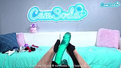 Sexy Brunette Sophia Burns Fucks Asshole With Huge Dildo