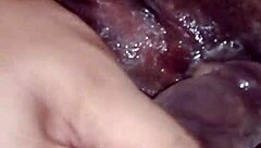 wish it was real cum dripping out my hole