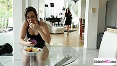 Milf feels passion fingering stepdaughter