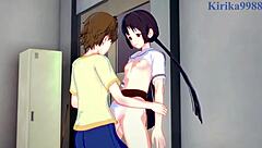 Hanako Honda And Chisato Higuchi Intense Futanari Sex In Asobi Asobase Hentai