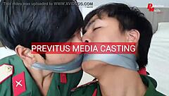 police and soldier tricked into gay sex during casting