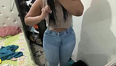 Spy cam footage of BBW Latina women with big butts