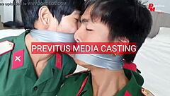 police and soldier tricked into gay sex during casting