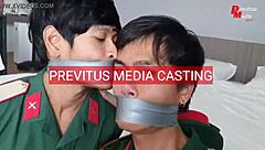 police and soldier tricked into gay sex during casting