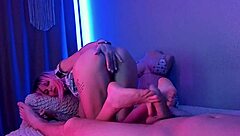 Reverse Footjob With Cowgirl Riding And Crazy Handjob