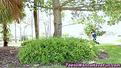 Costumed Teen 18+S Spunked In Facial