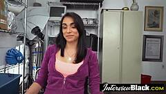 Latina Teen 18+ Knows How To Suck A Big Black Cock Like A Real Pornstar In Full Movie Storyline
