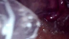 wish it was real cum dripping out my hole